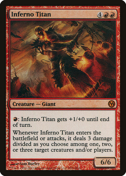 Inferno Titan [Duels of the Planeswalkers Promos 2011] | Gam3 Escape