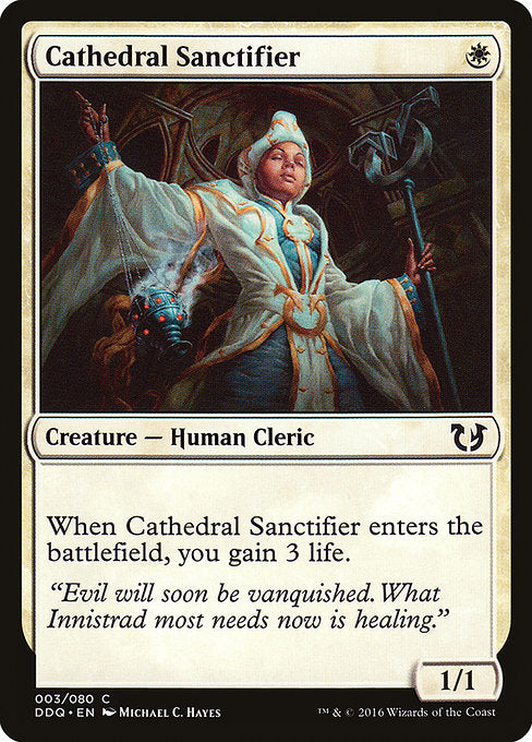 Cathedral Sanctifier [Duel Decks: Blessed vs. Cursed] | Gam3 Escape