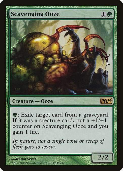 Scavenging Ooze [Duels of the Planeswalkers Promos 2013] | Gam3 Escape