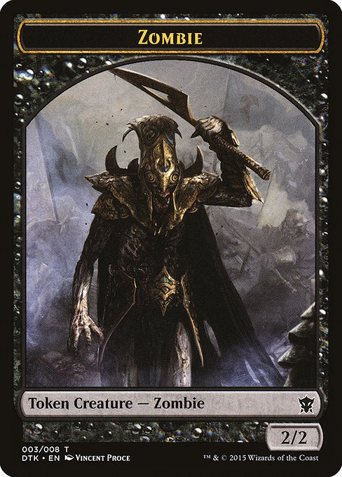 Zombie [Dragons of Tarkir Tokens] | Gam3 Escape