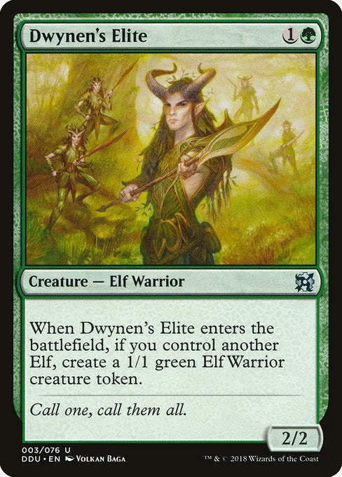 Dwynen's Elite [Duel Decks: Elves vs. Inventors] | Gam3 Escape