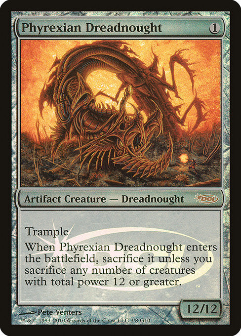 Phyrexian Dreadnought [Judge Gift Cards 2010] | Gam3 Escape