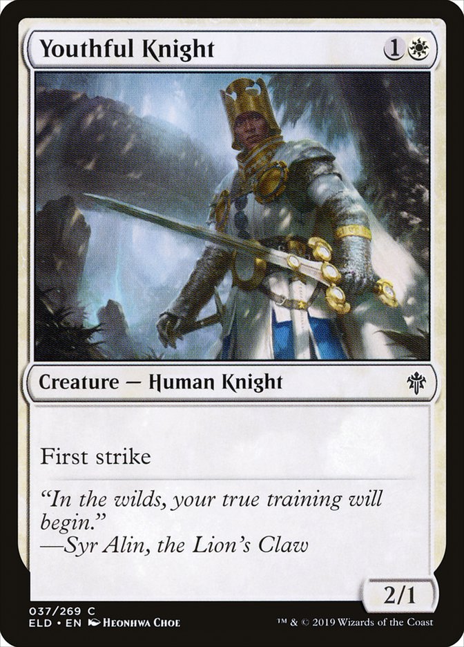 Youthful Knight [Throne of Eldraine] | Gam3 Escape