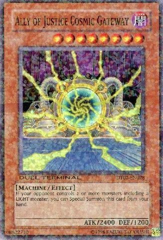 Ally of Justice Cosmic Gateway [DT02-EN028] Super Rare | Gam3 Escape