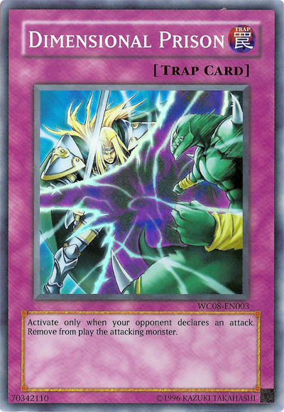 Dimensional Prison [WC08-EN003] Super Rare | Gam3 Escape