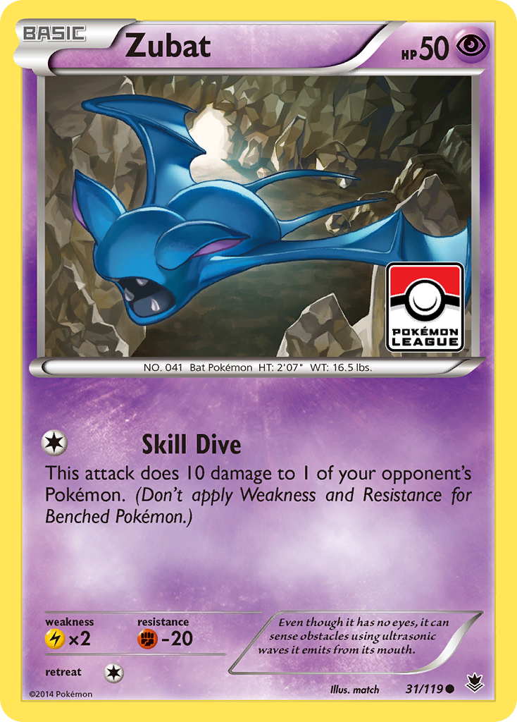 Zubat (31/119) [XY: Phantom Forces] | Gam3 Escape