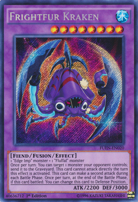 Frightfur Kraken [FUEN-EN020] Secret Rare | Gam3 Escape