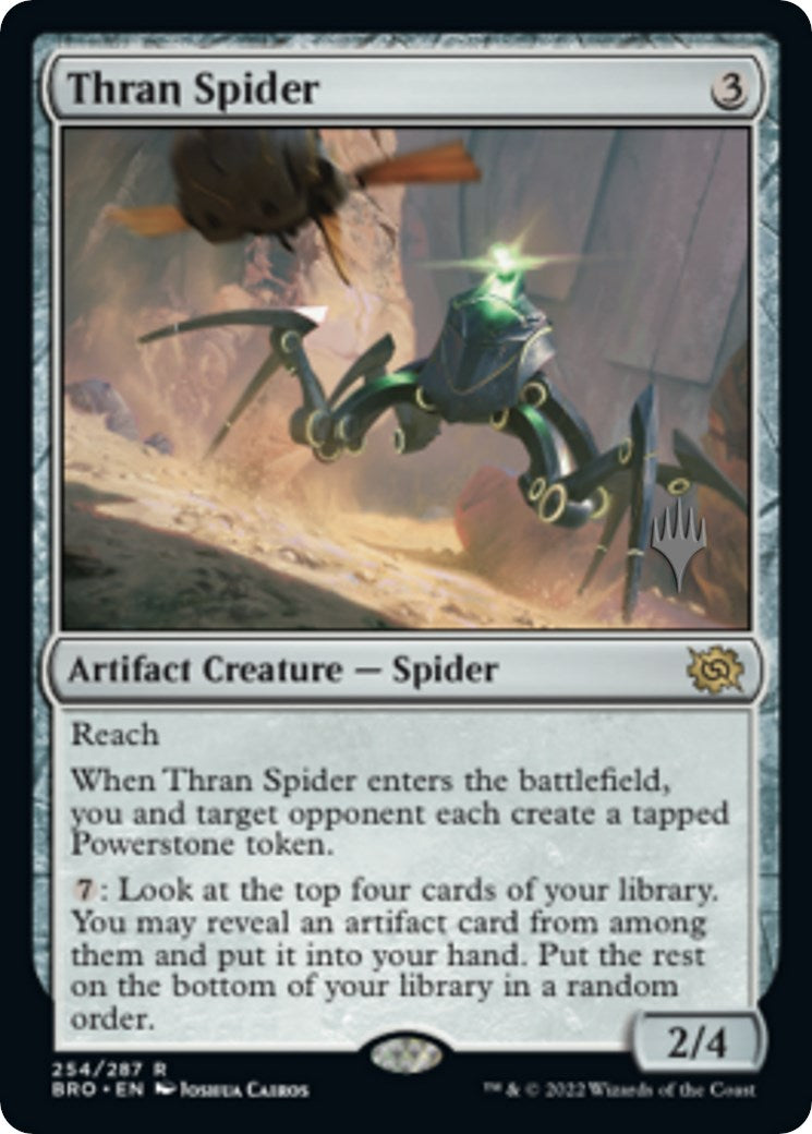Thran Spider (Promo Pack) [The Brothers' War Promos] | Gam3 Escape