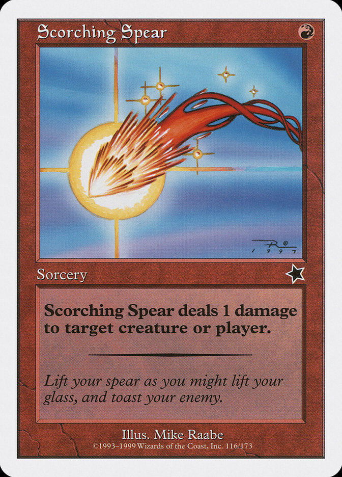 Scorching Spear [Starter 1999] | Gam3 Escape