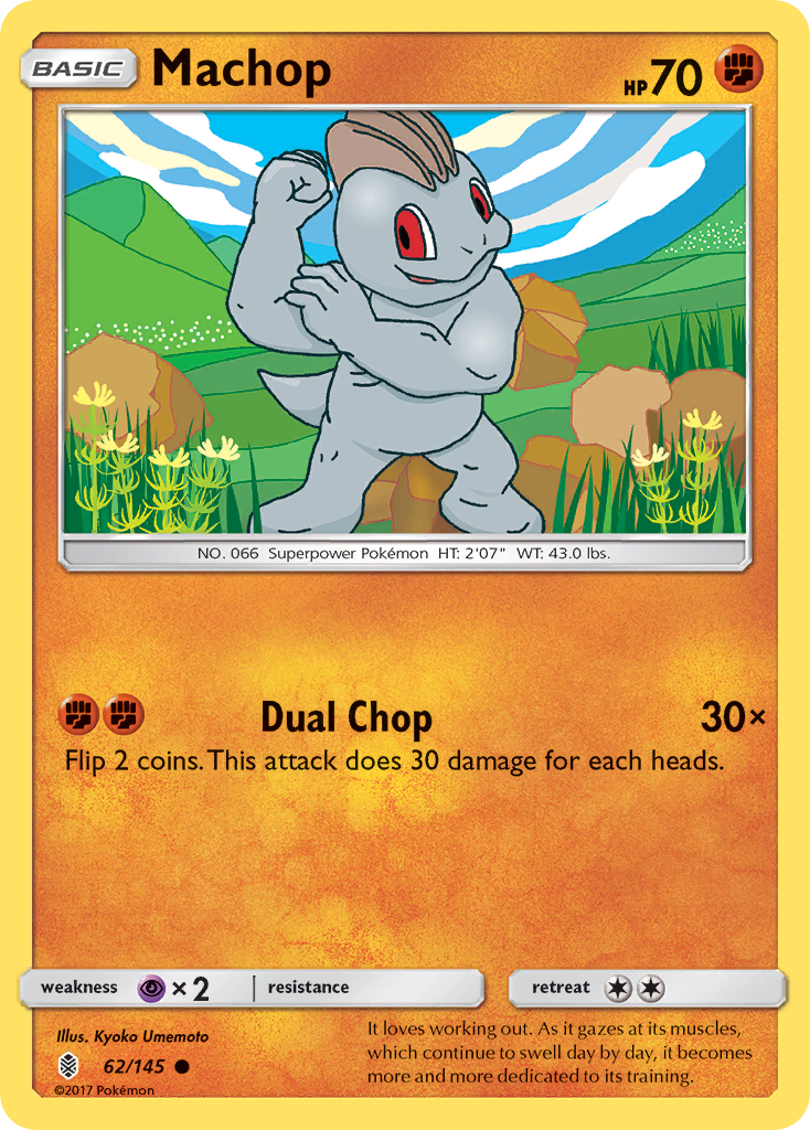 Machop (62/145) [Sun & Moon: Guardians Rising] | Gam3 Escape