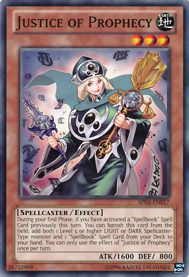 Justice of Prophecy [AP02-EN017] Common | Gam3 Escape