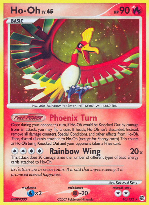 Ho-Oh (10/132) [Diamond & Pearl: Secret Wonders] | Gam3 Escape