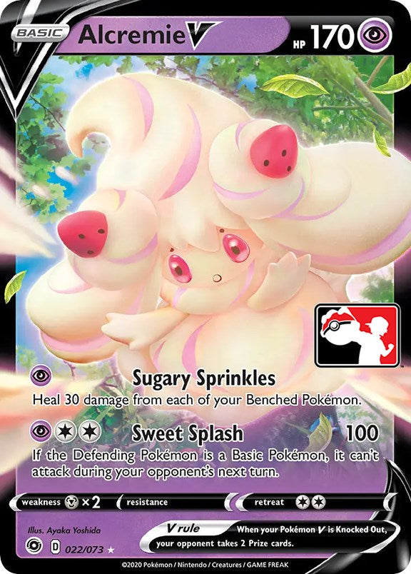 Alcremie V (22/73) [Prize Pack Series One] | Gam3 Escape