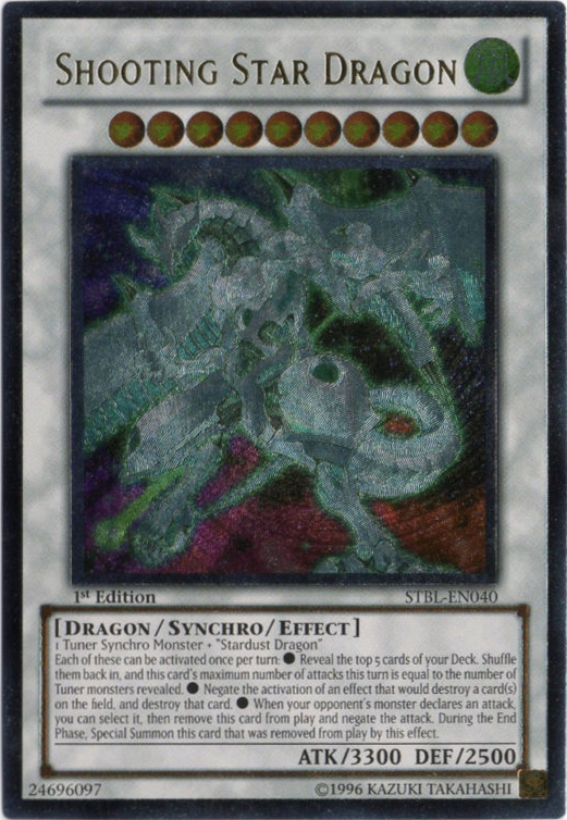 Shooting Star Dragon [STBL-EN040] Ghost Rare | Gam3 Escape