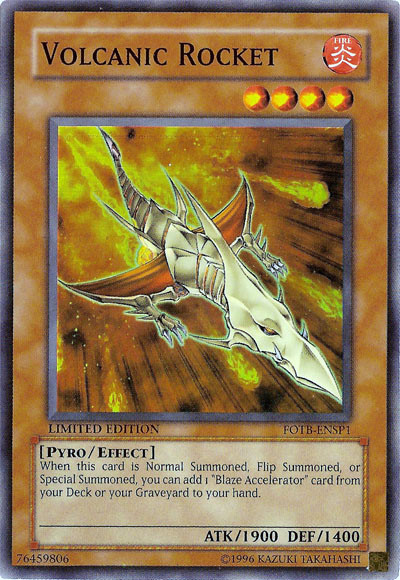 Volcanic Rocket [FOTB-ENSP1] Super Rare | Gam3 Escape
