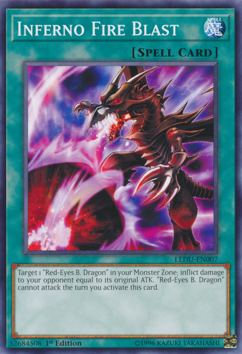 Inferno Fire Blast [LEDU-EN007] Common | Gam3 Escape