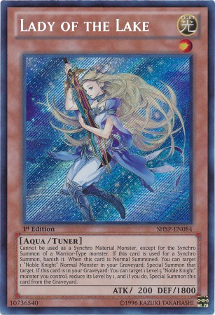 Lady of the Lake [SHSP-EN084] Secret Rare | Gam3 Escape