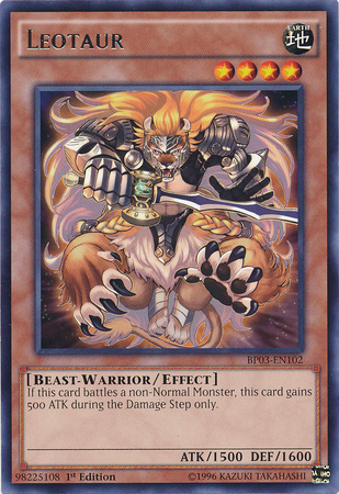 Leotaur [BP03-EN102] Rare | Gam3 Escape