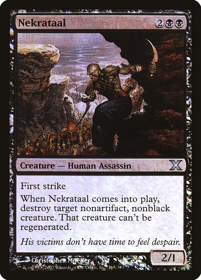 Nekrataal (Premium Foil) [Tenth Edition] | Gam3 Escape