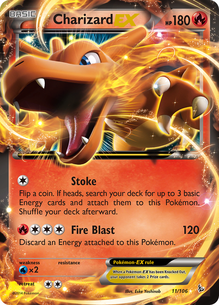 Charizard EX (11/106) [XY: Flashfire] | Gam3 Escape