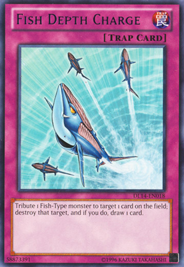 Fish Depth Charge (Purple) [DL14-EN018] Rare | Gam3 Escape