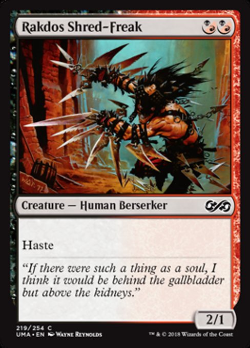 Rakdos Shred-Freak [Ultimate Masters] | Gam3 Escape