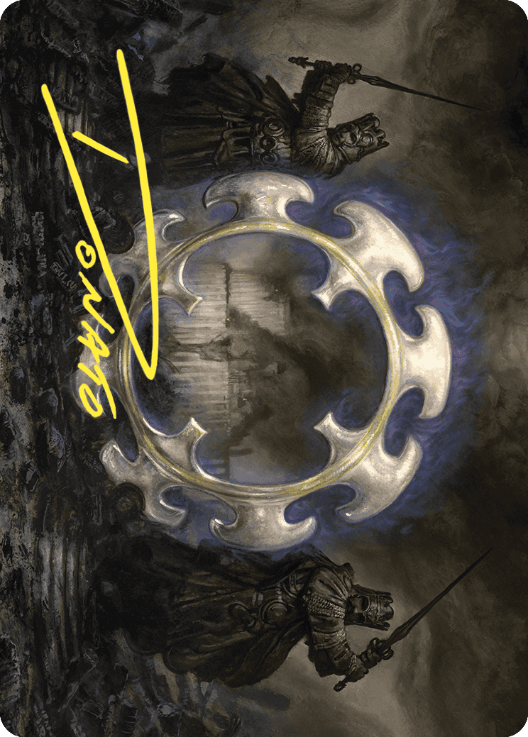 Court of Ardenvale Art Card (Gold-Stamped Signature) [Wilds of Eldraine Art Series] | Gam3 Escape
