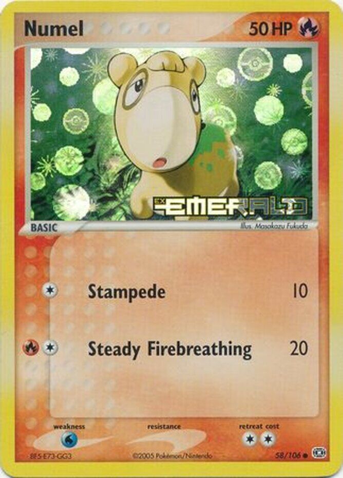 Numel (58/106) (Stamped) [EX: Emerald] | Gam3 Escape