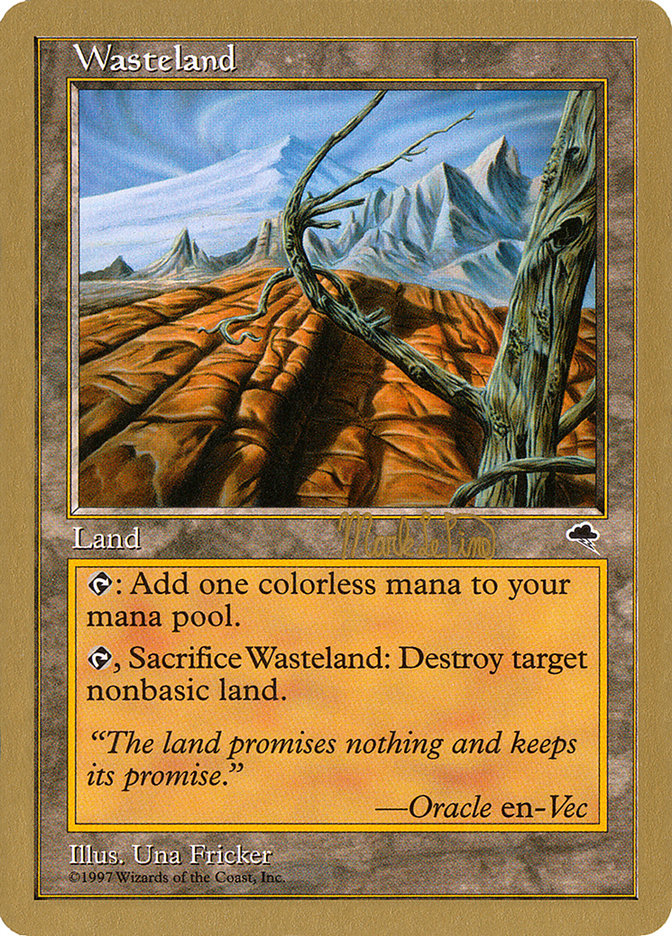 Wasteland (Mark Le Pine) [World Championship Decks 1999] | Gam3 Escape
