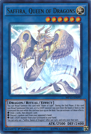 Saffira, Queen of Dragons [MP15-EN095] Ultra Rare | Gam3 Escape