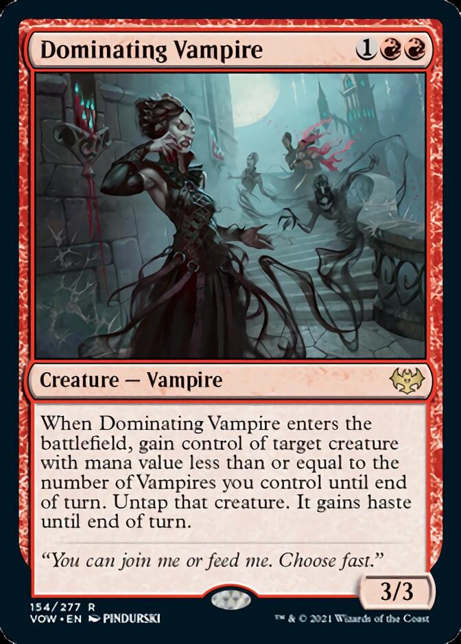 Dominating Vampire [Innistrad: Crimson Vow] | Gam3 Escape