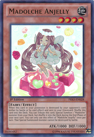 Madolche Anjelly [PRIO-EN028] Ultra Rare | Gam3 Escape