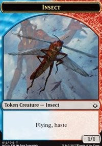 Insect // Warrior Double-sided Token [Hour of Devastation Tokens] | Gam3 Escape