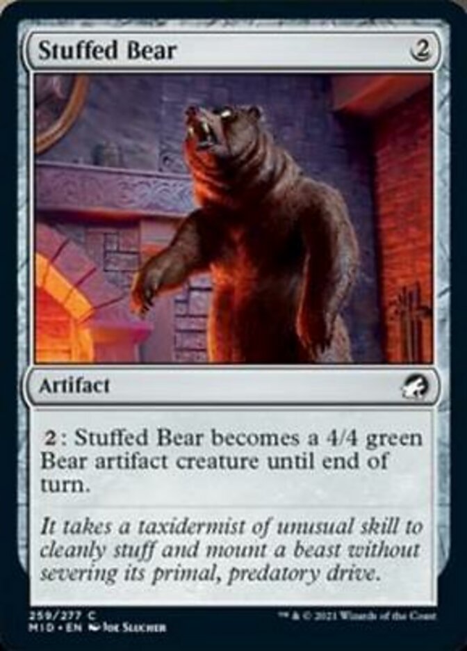 Stuffed Bear [Innistrad: Midnight Hunt] | Gam3 Escape