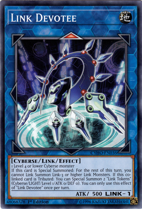 Link Devotee [CYHO-EN036] Common | Gam3 Escape