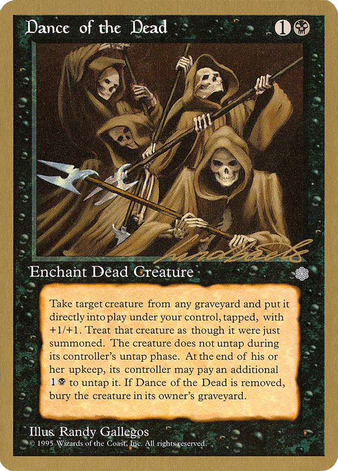 Dance of the Dead (Leon Lindback) [Pro Tour Collector Set] | Gam3 Escape