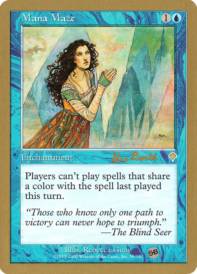 Mana Maze (Alex Borteh) (SB) [World Championship Decks 2001] | Gam3 Escape