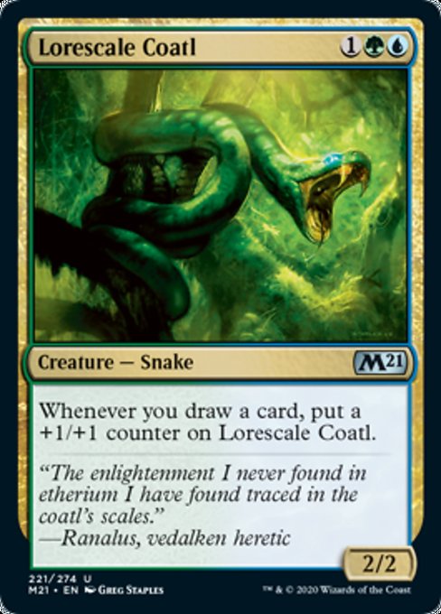 Lorescale Coatl [Core Set 2021] | Gam3 Escape