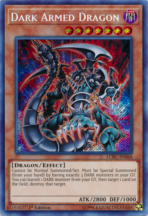 Dark Armed Dragon [LCKC-EN068] Secret Rare | Gam3 Escape