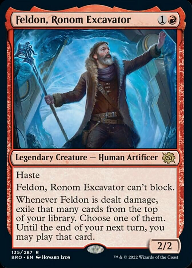 Feldon, Ronom Excavator [The Brothers' War] | Gam3 Escape