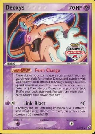 Deoxys (16/107) (Championship Promo) [EX: Deoxys] | Gam3 Escape