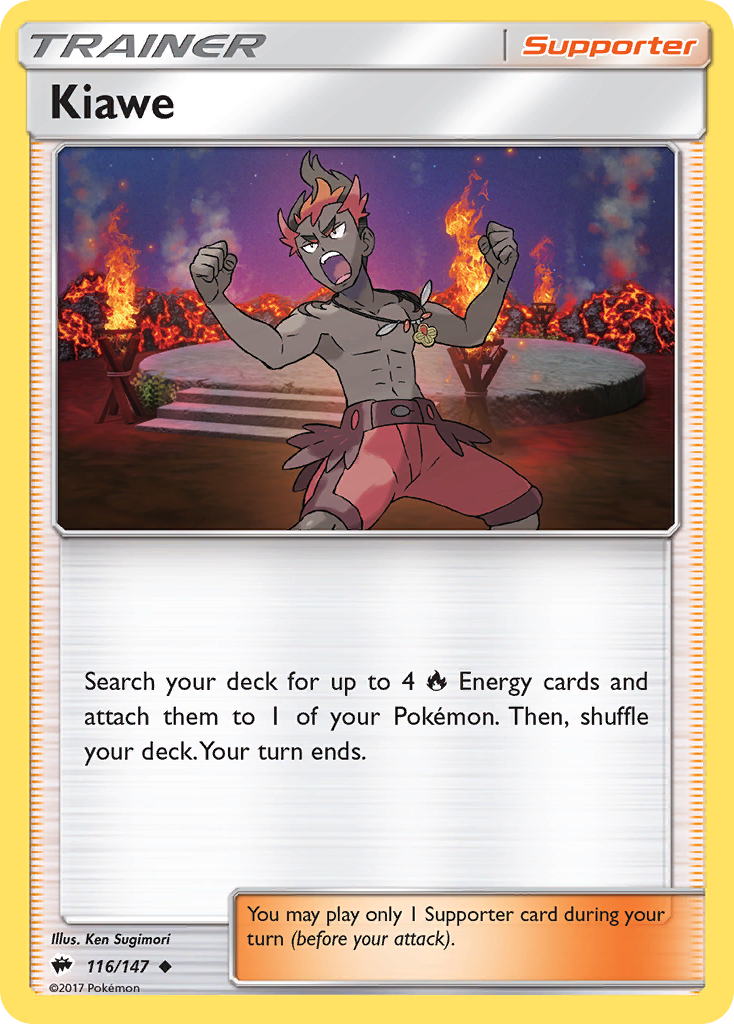 Kiawe (116/147) [Sun & Moon: Burning Shadows] | Gam3 Escape