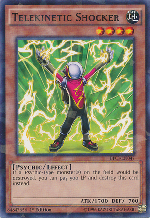 Telekinetic Shocker (Shatterfoil) [BP03-EN048] Rare | Gam3 Escape