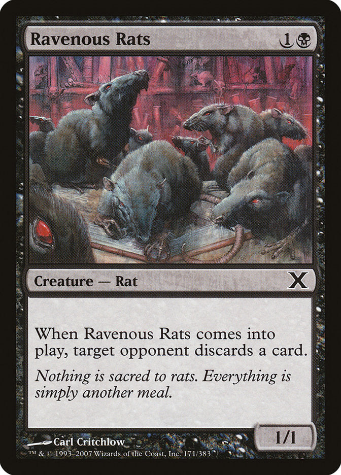 Ravenous Rats [Tenth Edition] | Gam3 Escape