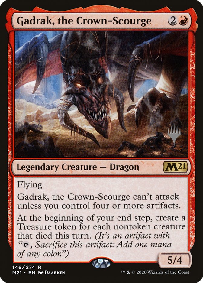 Gadrak, the Crown-Scourge (Promo Pack) [Core Set 2021 Promos] | Gam3 Escape