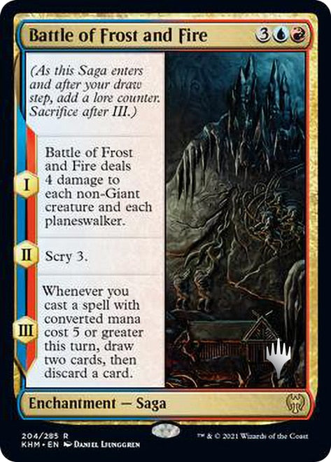 Battle of Frost and Fire [Kaldheim Promo Pack] | Gam3 Escape