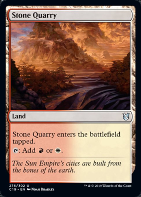 Stone Quarry [Commander 2019] | Gam3 Escape