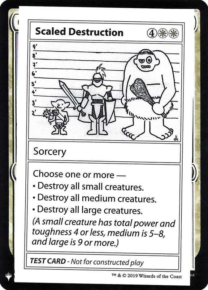 Scaled Destruction [Mystery Booster Playtest Cards] | Gam3 Escape