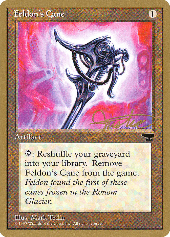 Feldon's Cane (Mark Justice) [Pro Tour Collector Set] | Gam3 Escape