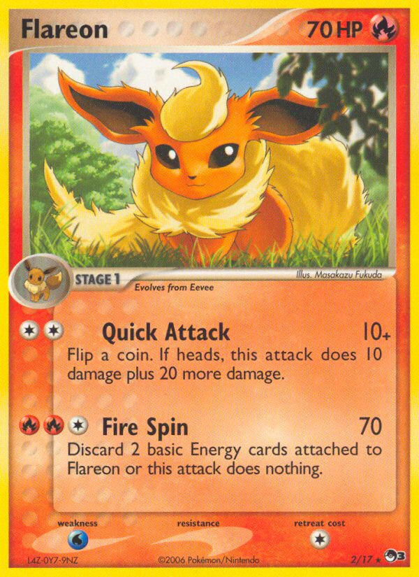 Flareon (2/17) [POP Series 3] | Gam3 Escape